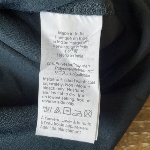 J Crew Pullover Blouse in Rainbow Clip Dot Chiffon - Picture 10 of 13